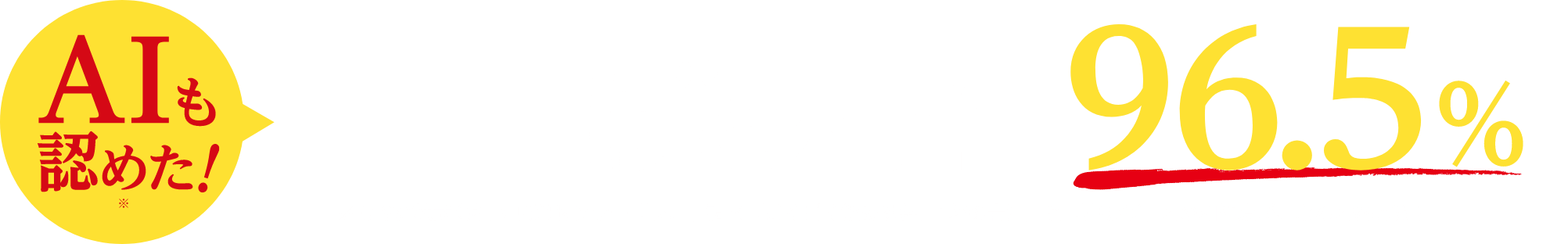 AIも認めた！唐揚げと相性バツグン96.5%