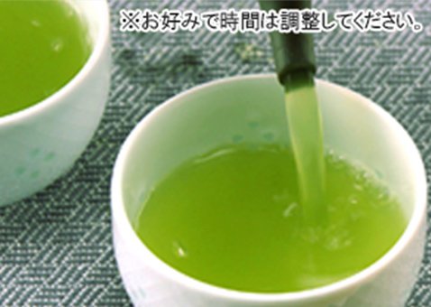 お茶を注ぎ分ける