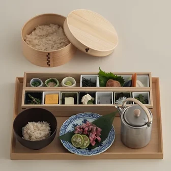 松坂牛の茶まぶし御膳