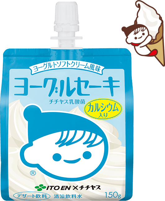 ヨーグルセーキヨーグルトソフトクリーム風味パウチ 150g