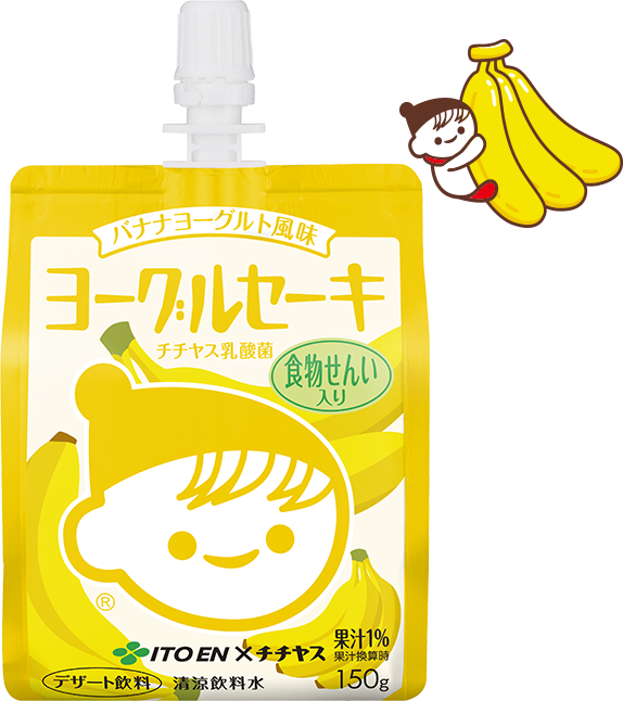ヨーグルセーキバナナヨーグルト風味パウチ 150g