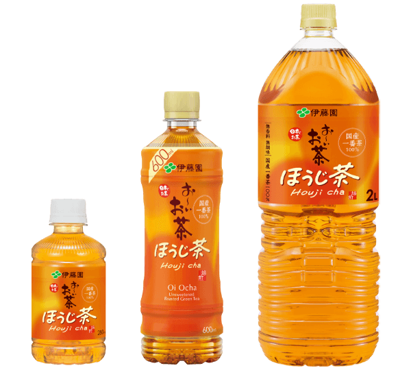 お～いお茶 ほうじ茶（280ml・600ml・2L）