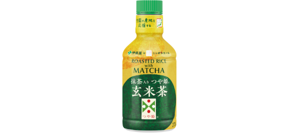 パウダーイン抹茶入りつや姫玄米茶 275ml