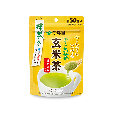 さらさらとける お～いお茶抹茶入り玄米茶