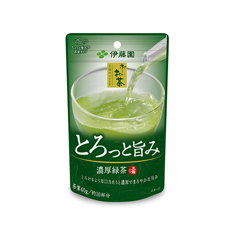 お～いお茶 至福のひととき とろっと旨み濃厚緑茶