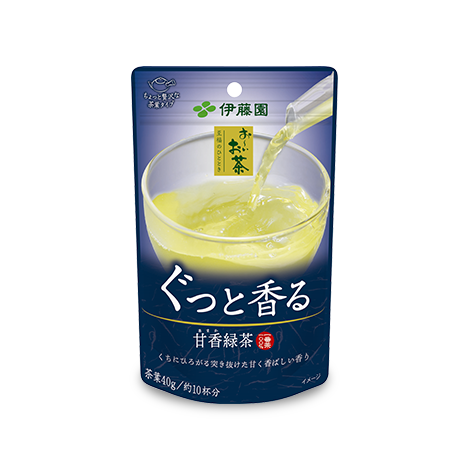 お～いお茶 至福のひととき ぐっと香る甘香緑茶