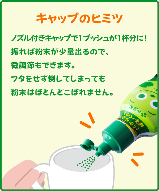 キャップのヒミツ