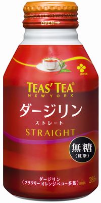 TEAS’ TEA ダージリンストレート ボトル缶 285ml