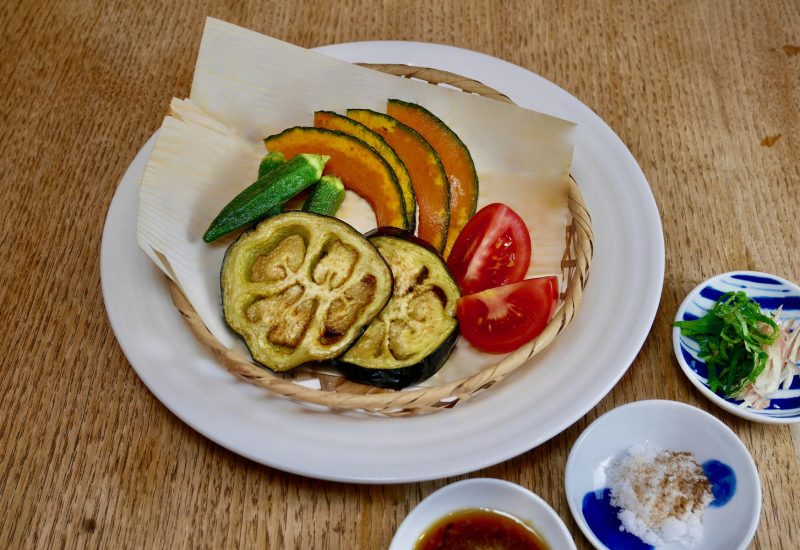 夏野菜の素揚げ