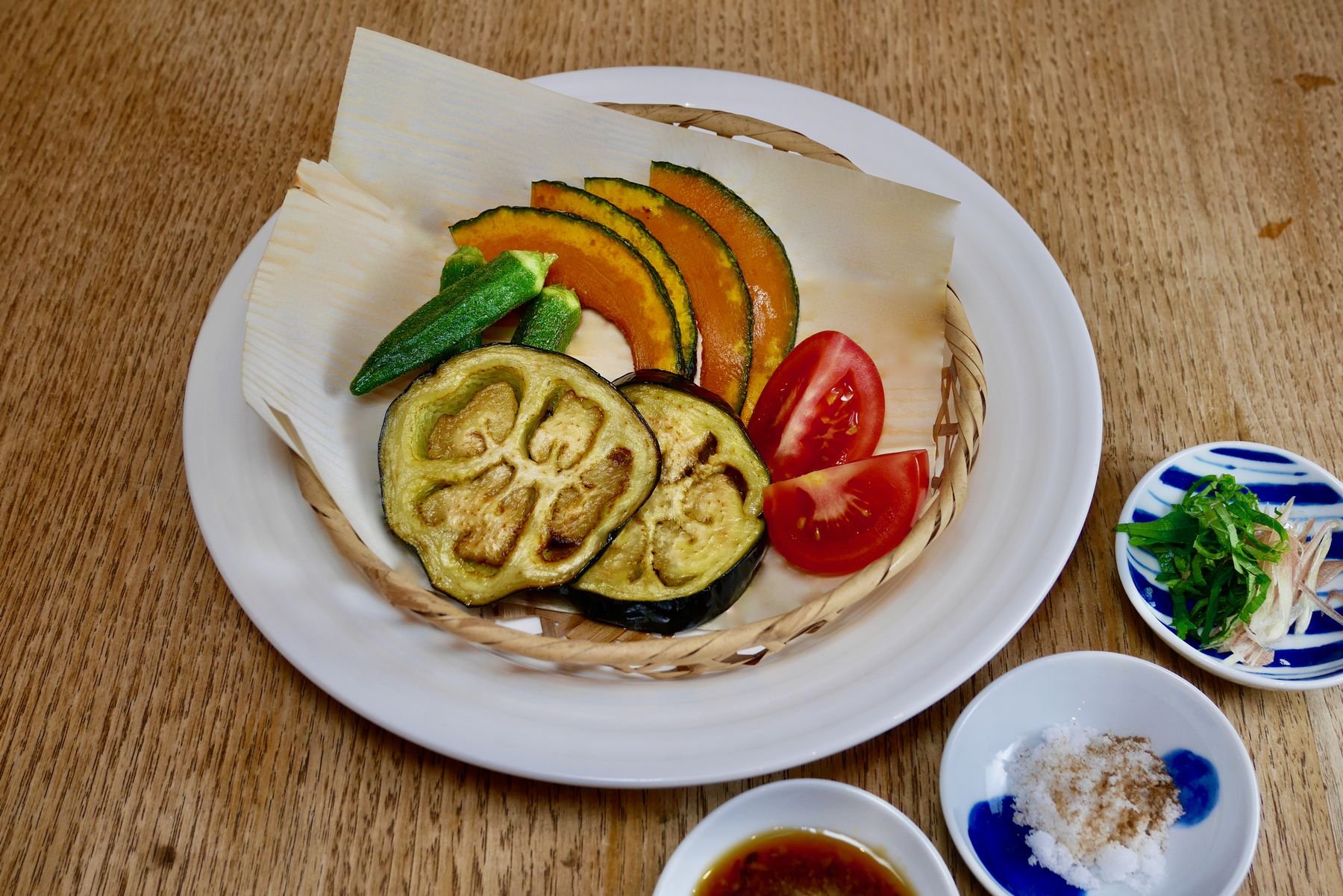 夏野菜の素揚げ