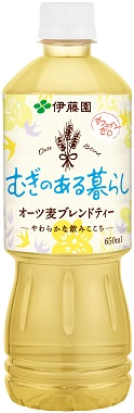 むぎのある暮らし オーツ麦ブレンドティー PET 650ml