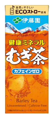 健康ミネラルむぎ茶 紙パック 250ml