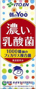 朝のYoo 濃い乳酸菌 紙パック 200ml