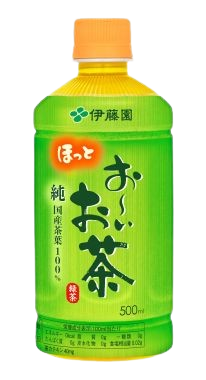 お~いお茶 緑茶 電子レンジ対応 ホットPET 500ml