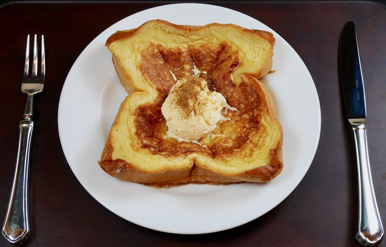 むぎ茶のフレンチトースト