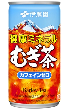 健康ミネラルむぎ茶 缶 190g