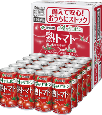 熟トマト 缶 190g（20本入りケース販売品）