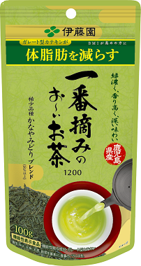 一番摘みのお～いお茶 かなやみどりブレンド 100g