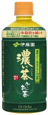 お～いお茶 濃い茶 電子レンジ対応 ホットPET 500ml