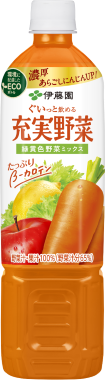 充実野菜 緑黄色野菜ミックス PET 740g