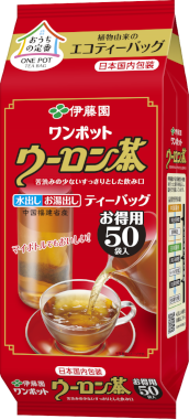 ワンポットエコティーバッグ ウーロン茶