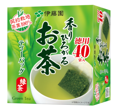 香りひろがるお茶 緑茶 ティーバッグ