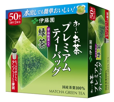 お~いお茶 プレミアムティーバッグ 宇治抹茶入り緑茶 50袋