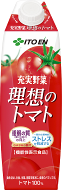 理想のトマト 紙パック 1000ml 屋根型キャップ付容器