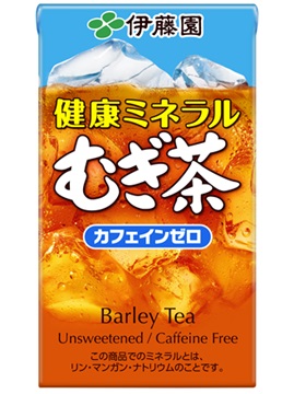 健康ミネラルむぎ茶 紙パック 250ml