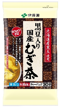 黒豆入り国産むぎ茶 ティーバッグ 30袋