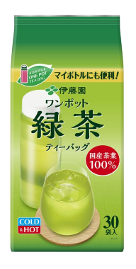 ワンポットエコティーバッグ 抹茶入り緑茶