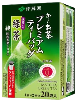 お～いお茶 プレミアムティーバッグ 宇治抹茶入り緑茶