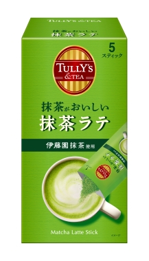 TULLY’S ＆TEA 抹茶がおいしい抹茶ラテ 90g（18g×5本）