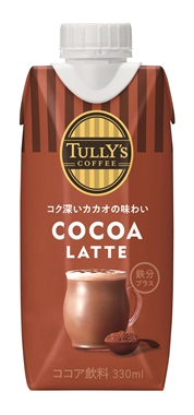 TULLY’S COFFEE COCOA LATTE