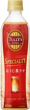 TULLY’S &TEA SPECIALTY ほうじ茶ラテ PET430ml