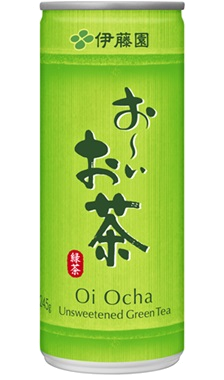 お～いお茶 緑茶 缶 245g