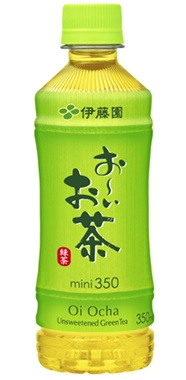 お～いお茶 緑茶 PET 350ml（小竹ボトル）