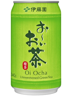 お～いお茶 緑茶 缶 340g
