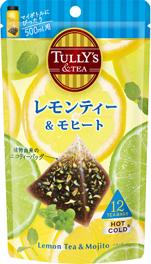 TULLY’S &TEA レモンティー＆モヒート 42g（12袋）