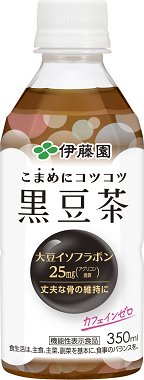 こまめにコツコツ黒豆茶 PET 350ml