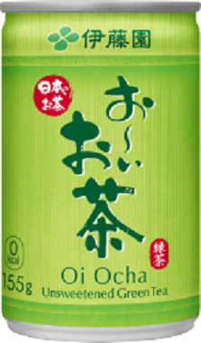 お～いお茶 緑茶 缶 155g