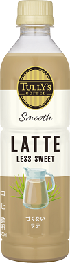 TULLY’S COFFEE Smooth LATTE PET 430ml
