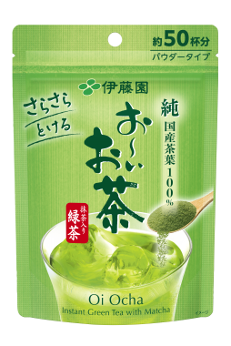さらさらとける お～いお茶 抹茶入り緑茶 40g