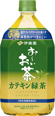 お～いお茶 カテキン緑茶 PET 1L