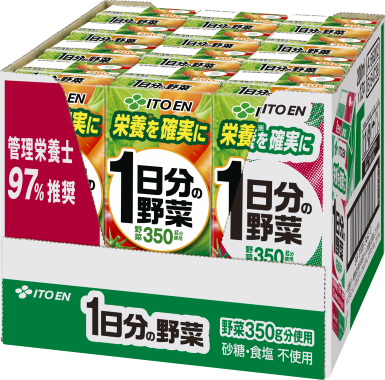1日分の野菜 紙パック 200ml(12本入りハーフケース)