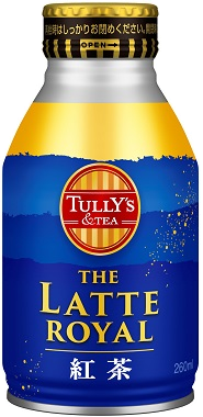 TULLY’S &TEA THE LATTE ROYAL 紅茶 ボトル缶 260ml