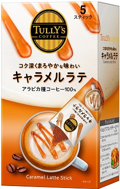TULLY’S COFFEE キャラメルラテ