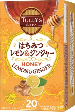 TULLY’S ＆TEA はちみつレモン＆ジンジャー 36g（20袋）