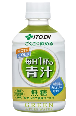ごくごく飲める 毎日1杯の青汁 ホット＆コールド兼用 PET 280g