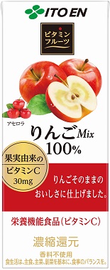 ビタミンフルーツ りんごMix 100% 紙パック 200ml